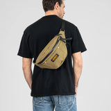 Iron Heart | IHE-53-KHA | 12oz Whipcord Waist Bag | Khaki