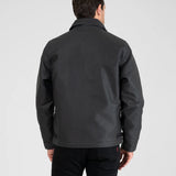 Iron Heart | IHM-45-BLK | Oiled Whipcord A2 Deck Jacket | Black