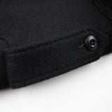 Iron Heart | IHM-49-BLK |  21oz Melton Wool M65 Field Jacket | Black