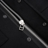 Iron Heart | IHM-49-BLK |  21oz Melton Wool M65 Field Jacket | Black