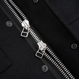 Iron Heart | IHM-49-BLK |  21oz Melton Wool M65 Field Jacket | Black