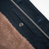 Iron Heart | IHM-35-NAV | Whipcord N1 Deck Jacket | Navy