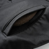 Iron Heart | IHM-45-BLK | Oiled Whipcord A2 Deck Jacket | Black