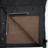 Iron Heart | IHM-45-BLK | Oiled Whipcord A2 Deck Jacket | Black