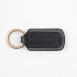 Buttero Leather Key Ring | IHG-067 | Black / Brown