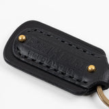 Buttero Leather Key Ring | IHG-067 | Black / Brown