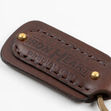 Buttero Leather Key Ring | IHG-067 | Black / Brown