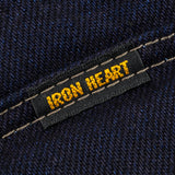 Iron Heart | IHSH-295-IB | 14oz Selvedge Denim Western Shirt | Indigo/Black