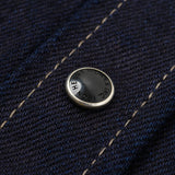 Iron Heart | IHSH-295-IB | 14oz Selvedge Denim Western Shirt | Indigo/Black