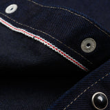 Iron Heart | IHSH-295-IB | 14oz Selvedge Denim Western Shirt | Indigo/Black