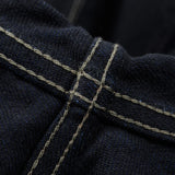 Iron Heart | IHSH-295-IB | 14oz Selvedge Denim Western Shirt | Indigo/Black