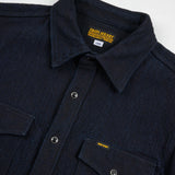 Iron Heart | IHSH-437-IND | 13.5oz Dobby Cloth CPO Shirt - Indigo