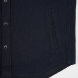Iron Heart | IHSH-437-IND | 13.5oz Dobby Cloth CPO Shirt - Indigo