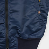 Iron Heart |   IHM-50-NAV | 4.8oz Nylon Type L-2B Jacket | Navy