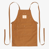 Iron Heart |  IHG-057-BRN | 17oz Cotton Duck Apron | Brown