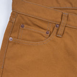 Iron Heart |  IH-634D | 17oz Duck Straight Cut Jeans | Brown