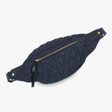 Iron Heart | IHE-51-IND | Diamond Stitched 25oz Selvedge Denim Waist Bag | Indigo