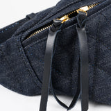 Iron Heart | IHE-51-IND | Diamond Stitched 25oz Selvedge Denim Waist Bag | Indigo