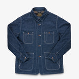 Iron Heart | IHJ-149  | 10oz Selvedge Denim Blanket Lined Chore Jacket | Indigo