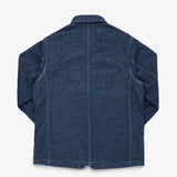 Iron Heart | IHJ-149  | 10oz Selvedge Denim Blanket Lined Chore Jacket | Indigo