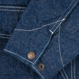 Iron Heart | IHJ-149  | 10oz Selvedge Denim Blanket Lined Chore Jacket | Indigo