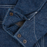 Iron Heart | IHJ-149  | 10oz Selvedge Denim Blanket Lined Chore Jacket | Indigo