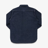 Iron Heart | IHSH-326-IND | 12oz Selvedge Denim Work Shirt With Snaps | Indigo