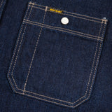 Iron Heart | IHSH-326-IND | 12oz Selvedge Denim Work Shirt With Snaps | Indigo