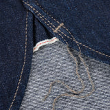 Iron Heart | IHSH-326-IND | 12oz Selvedge Denim Work Shirt With Snaps | Indigo