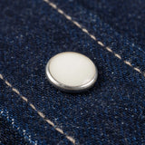 Iron Heart | IHSH-326-IND | 12oz Selvedge Denim Work Shirt With Snaps | Indigo