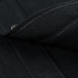 Iron Heart |  IHSH-218-BLK | 12oz Selvedge Denim Western Shirt "The Johnny Cash III" | Black