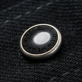 Iron Heart |  IHSH-218-BLK | 12oz Selvedge Denim Western Shirt "The Johnny Cash III" | Black