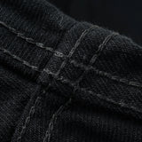 Iron Heart |  IHSH-218-BLK | 12oz Selvedge Denim Western Shirt "The Johnny Cash III" | Black