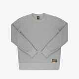 Iron Heart | IHSW-86-GRY | Heavyweight Thermal Crew Neck Sweater | Grey