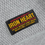 Iron Heart | IHSW-86-GRY | Heavyweight Thermal Crew Neck Sweater | Grey