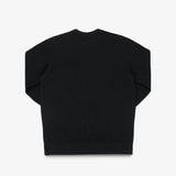 Iron Heart | IHSW-86-BLK | Heavyweight Thermal Crew Neck Sweater | Black