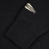 Iron Heart |  IHSW-82L-BLK | 14oz Ultra Heavyweight Loopwheel Cotton Zip Up Hoodie | Black