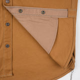 Iron Heart | IHSH-189-BRN | 17oz Duck CPO Work Shirt - "The UnTucked" | Brown