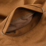 Iron Heart | IHSH-189-BRN | 17oz Duck CPO Work Shirt - "The UnTucked" | Brown