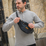 Iron Heart | IHE-53-NAV | 12oz Whipcord Waist Bag | Navy