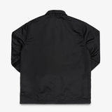 Iron Heart | IHJ-160-BLK-NP | 4.8oz Nylon Coach Jacket - Black - No Patch