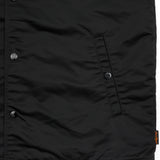 Iron Heart | IHJ-160-BLK-NP | 4.8oz Nylon Coach Jacket - Black - No Patch