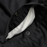 Iron Heart | IHJ-160-BLK-NP | 4.8oz Nylon Coach Jacket - Black - No Patch