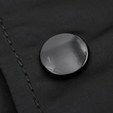 Iron Heart | IHJ-160-BLK-NP | 4.8oz Nylon Coach Jacket - Black - No Patch