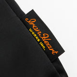 Iron Heart | IHJ-160-BLK-NP | 4.8oz Nylon Coach Jacket - Black - No Patch