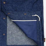 Iron Heart | IHJ-161-IND-NP | 10oz Neppy Selvedge Denim Coach Jacket - Indigo - No Patch