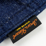 Iron Heart | IHJ-161-IND-NP | 10oz Neppy Selvedge Denim Coach Jacket - Indigo - No Patch