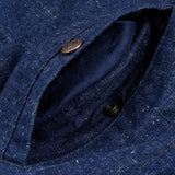 Iron Heart | IHJ-161-IND-NP | 10oz Neppy Selvedge Denim Coach Jacket - Indigo - No Patch