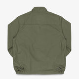 Iron Heart | IHJ-165-ODG | 6.2oz Serge Drizzler Jacket - Olive Drab Green