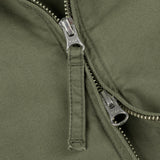 Iron Heart | IHJ-165-ODG | 6.2oz Serge Drizzler Jacket - Olive Drab Green